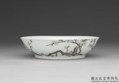 图片[2]-Bowl with ink plum blossom in falangcai painted enamels, Qing dynasty, Yongzheng reign 1723-1735-China Archive